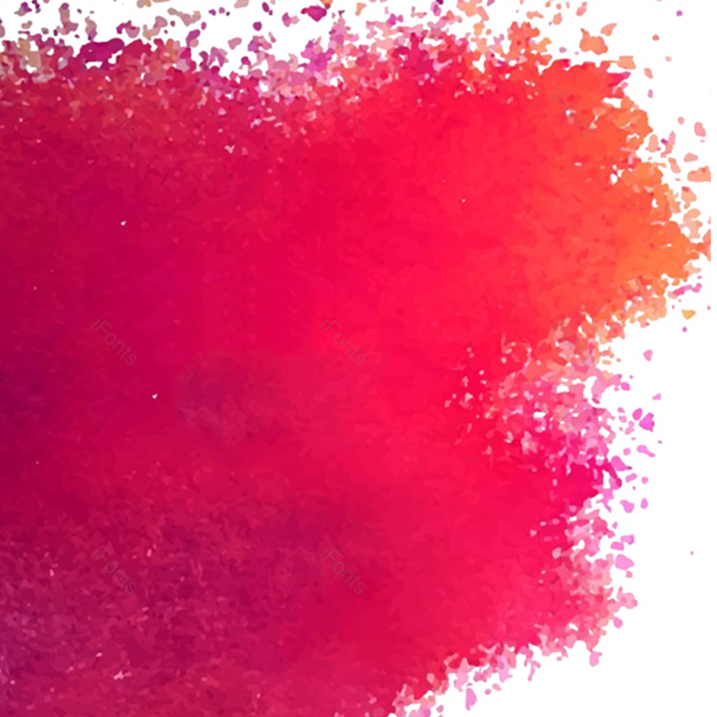 水墨图片,水彩元素,彩色PNG,喷溅免抠素材